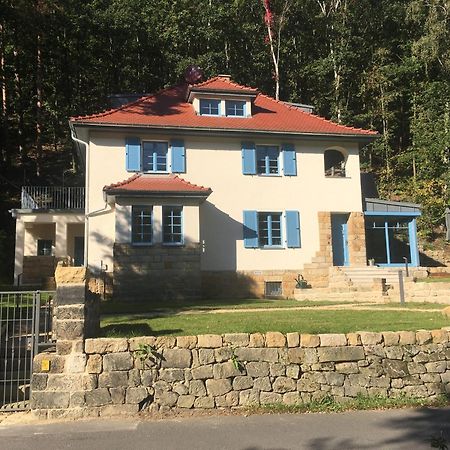 Prima Klima Villa - Ferienwohnung Steinbrecher Stadt Wehlen Exterior photo